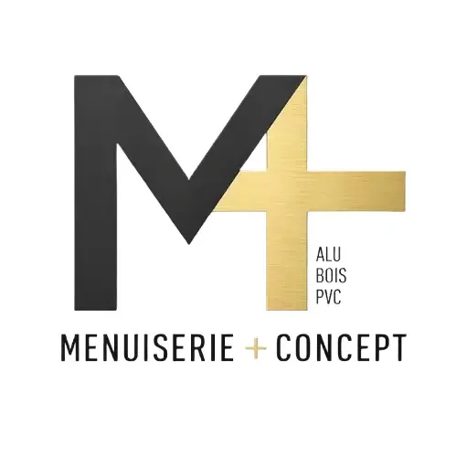 menuiserie plus concept logo