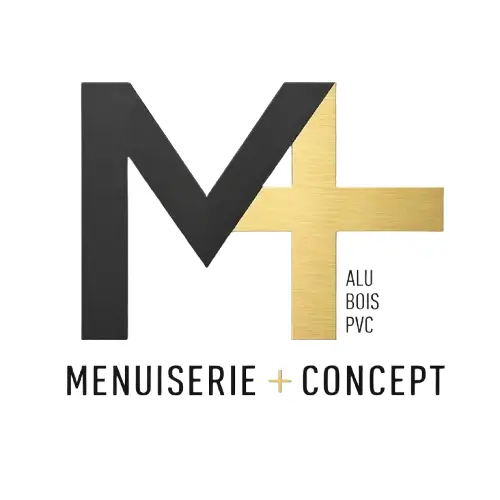 menuiserie plus concept logo